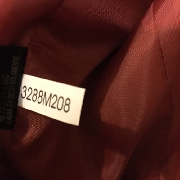 Tahari brown/ orange blazer - Picture 7 of 16